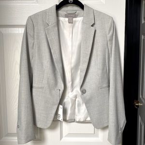 NWT Gray Linen H&M Blazer
